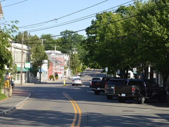 Downtown Cohasset village street